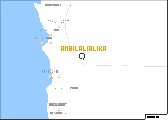 map of Ambilalialika