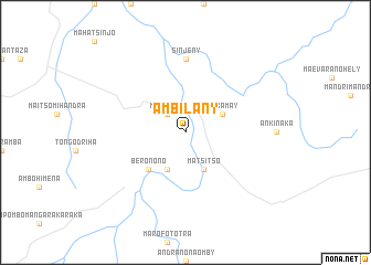 map of Ambilany