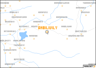 map of Ambilivily