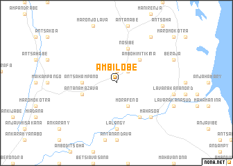 map of Ambilobe