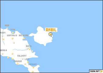 map of Ambil