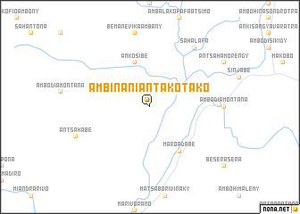 map of Ambinaniantakotako