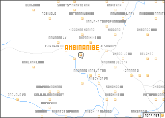 map of Ambinanibe