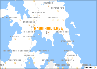 map of Ambinanililabe