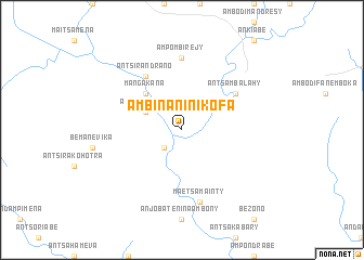 map of Ambinaninikofa