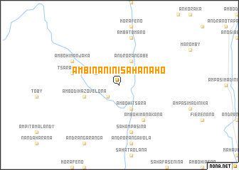 map of Ambinaninisahanaho