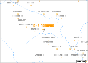 map of Ambinaniroa