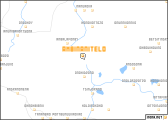 map of Ambinanitelo