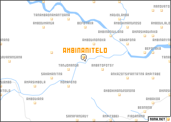 map of Ambinanitelo