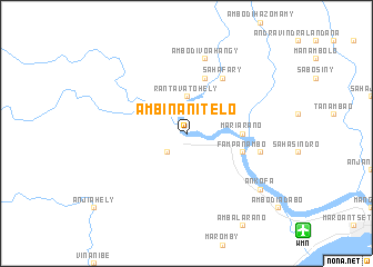 map of Ambinanitelo