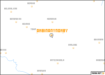 map of Ambinanynomby