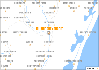 map of Ambinanynony