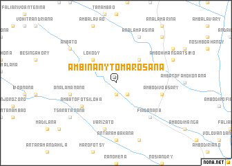 map of Ambinanytomarosana