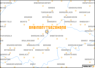 map of Ambinanytsazahana