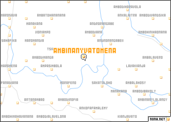 map of Ambinanyvatomena