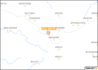 map of Ambinda