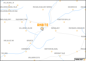 map of Ambite