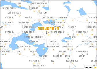 map of Ambjörbyn