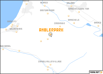 map of Ambler Park