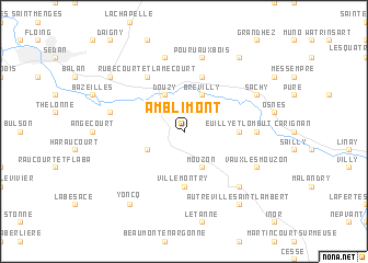 map of Amblimont