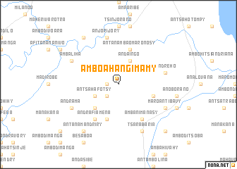 map of Amboahangimamy