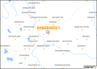 map of Amboahangy