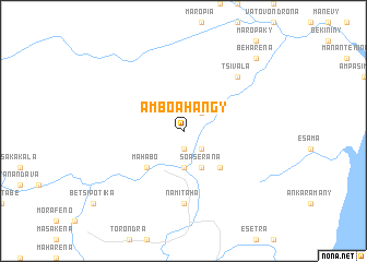 map of Amboahangy