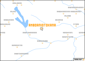 map of Amboaniotokana
