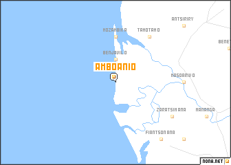 map of Amboanio