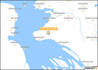 map of Amboanio