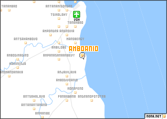 map of Amboanio