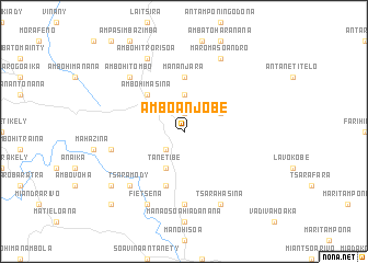 map of Amboanjobe