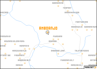 map of Amboanjo