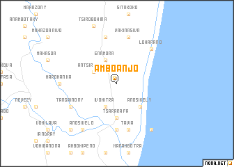 map of Amboanjo