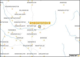 map of Amboanonoka