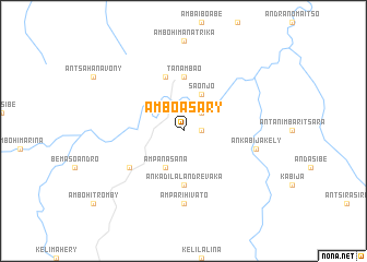 map of Amboasary