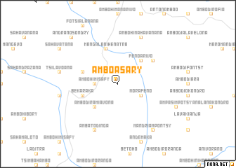 map of Amboasary