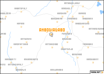 map of Ambodiadabo