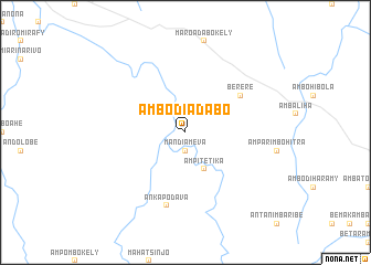 map of Ambodiadabo