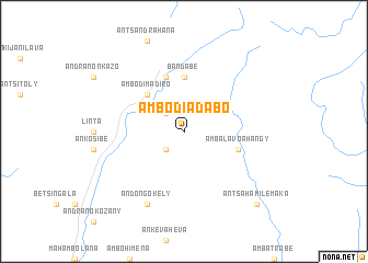 map of Ambodiadabo