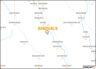 map of Ambodiala