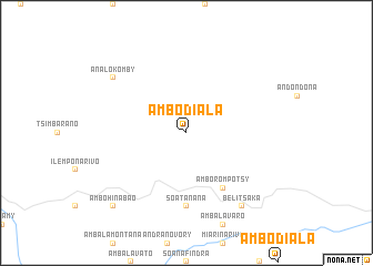 map of Ambodiala