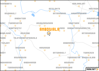 map of Ambodiala