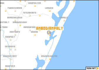 map of Ambodiampaly