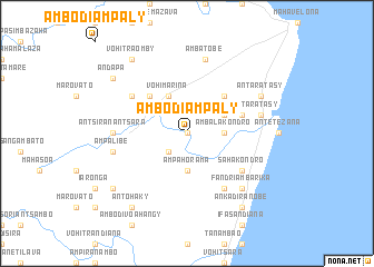 map of Ambodiampaly