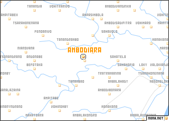 map of Ambodiara