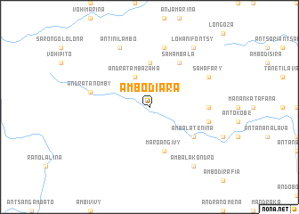 map of Ambodiara