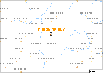 map of Ambodiaviavy