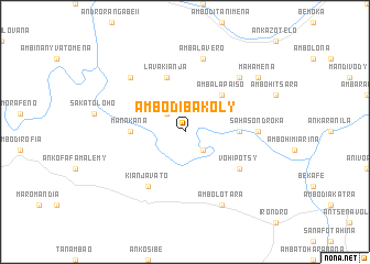 map of Ambodibakoly