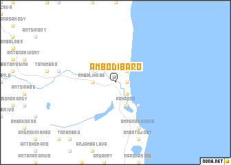 map of Ambodibaro